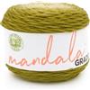 Lion Brand Yarn Mandala Gradient, filato multicolore per lavori a maglia, uncinetto e artigianato, verde oliva, 1 pezzo