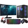 VIST VENTUM PC Gaming Ryzen 7 5700X RAM 32GB RTX 5060Ti SSD 1TB M.2 27 W11