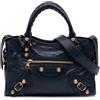 Balenciaga Pre-Owned - Borsa a tracolla Mini Motocross City Giant 21 in pelle di agnello 2015 - Donna - pelle di agnello - Taglia unica - Blu