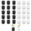 Whcctl 50 Pezzi 32*30mm Sistema Idroponico in Serra,Spugne per Piantine, Spugna Idroponica, Giardinaggio Soilless Spugne, Blocco di Spugne per la Coltivazione, per la Coltivazione di Ortaggi e Fiori
