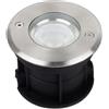 Faretto Segnapasso Interrato 5W RGB+CCT IP68 Acciaio INOX - Serie SYS Colore RGB+CCT