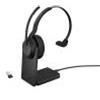 JABRA EVOLVE2 55 AURICOLARE A PADIGLIONE CON MICROFONO BLUETOOTH ANC CON CAVO E