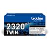Brother BUNDLE 2PZ TONER NERO TN2320TWIN