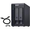 QNAP TR-002 contenitore di unità di archiviazione Box esterno HDD/SSD Nero 2.5/3