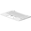 HP Inc. HPI Top Cover w/Keyboard CP BL SR Nordic