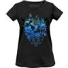 HARRY POTTER Wohapomts334 T-Shirt, Nero, L Donna