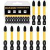 DAKCOS 1/4/ Hex PZ2 Bit lungo, Torx Bit PZ2, assortimento di punte S2