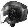 LS2, Casco Moto Jet INFINITY II CARBON Gloss Carbon, L