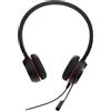 Jabra Evolve 20SE UC Stereo Auricolare Cablato A Padiglione Ufficio USB tipo A Bluetooth Nero