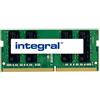 Integral 32GB Laptop RAM Module DDR4 2666MHZ UNBUFFERED SODIMM EQV. TO CT32G4SFD8266 FOR CRUCIAL memoria 1 x 32 GB (32GB LAPTOP