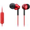 Sony MDR-EX110AP (In Ear Wired Headphones Red)