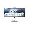 AOC MONITOR AOC LED 34 Wide CURVED CU34V5CW/BK VA 3440x1440 4ms 300cd/mq 20.000.0001 2x5W MM Reg.H WEBCAM HDMI DP USB-C Docking
