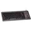 CHERRY - HIGH LEVEL KBD COMBOS G84-4400 TRACKBALL - Mechanical Keyboard - Corded - QWERTY - Black