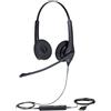 Jabra Biz 1500 Duo USB Auricolare Cablato A Padiglione Ufficio USB tipo A Bluetooth Nero