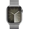 APPLE WATCH S9 45 SIL SS SIL MIL CEL-FGN