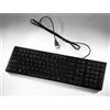 HP 704222-DX1 tastiera USB QWERTZ Tedesco Nero