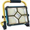 OUSIDE Faro LED Ricaricabile,Faretto da Cantiere a Batteria Ricaricabile,Batteria Integrata da 10500 mAh, 4 Modalità di Illuminazione,Ideale per l'illuminazione di Emergenza, La Manutenzione