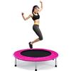 Mini Trampolino Elastico E Pieghevole, Capacità Di Carico 150 Kg, per Interno Ed