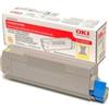 Oki Toner Giallo 43381905 C5600 2000 Pagine Originale