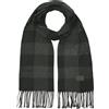 JACK & JONES JACHAKKAI SCARF BLACK BEAUTY/CHECKS Sciarpa Uomo