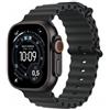 Apple Watch Ultra 3 GPS + Cellular 49mm, Cassa in Titanio color Nero con cinturino Nero Ocean Band - MF0J4QL/A - Apple Watch>Watch Ultra 3
