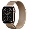 Apple Watch Series 11 GPS + Cellular 42mm, Cassa in Titanio colore Oro con cinturino Gold Milanese Loop - MF8Y4QL/A - Apple Watch>Watch Series 11