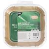 PAPSTAR, 100 carta da forno 20 cm x 20 cm x 4,5 cm, marrone per friggitrici ad aria calda
