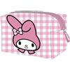 CERDÁ LIFE'S LITTLE MOMENTS Beauty case da viaggio Hello Kitty e My Melody/Astuccio portatile con disegno Kawaii per ragazze e donne