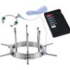 AMAZBEE Dilatatore anale Electroshock con accessori Giocattoli sessuali elettrici per anale e vaginale Speculum in acciaio inox divaricatore rettale (D,1)