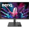 BenQ PD2705U Designer Monitor (tecnologia AQCOLOR, 27 pollici, 4K UHD, IPS, P3 Wide Color, ricarica USB-C, DP / HDMI, KVM, altezza regolabile) Compatibile con MacBook
