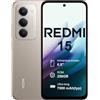 XIAOMI Redmi 15 4G Smartphone | 8GB+256GB | Batteria 7000mAh | Display 6.9 FHD+ 144Hz | Snapdragon 685 4G | Fotocamera 50MP | Ricarica rapida da 33 W | Grigio