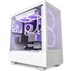 NZXT H5 Flow Cristal Templado USB-C/3.1 Blanca