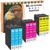 D&C Cartucce d'inchiostro compatibili per Epson 29XL 29 per Expression HomeXP-235 XP-245 XP-247 XP-255 XP-257 XP-332 XP-335 XP-342 XP-345 XP-352 XP-355 XP-432 XP-435 (3Ciano/3Magenta/3Giallo, 9-pack)