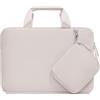 MOSISO 16 Pollici Custodia Borsa, 15-15.6 Pollici Porta PC Laptop Compatibile con MacBook Pro 16, HP, Acer, Dell, Lenovo, ASUS, Borsa Computer Neoprene Maniglia&Borse Piccola Staccabile, Grigio Roccia