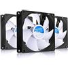 AABCOOLING Super Silent Fan 9 - una Silenziosa e Molto Efficiente 92mm Ventola per Case PC, per PC Portatile, Case Fan, 12 Volt Accessori PC, 9cm - 3 Pezzi 13,6 dB