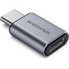 MaedHawk Adattatore per auricolare Bluetooth Bypass 2.0 CarPlay per moto con porta di ricarica USB-C passthrough (grigio)