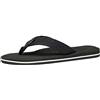 NewDenBer Uomo Infradito Estate Adulto Flip Flops Scarpe da Spiaggia e Piscina (45 EU, Nero)