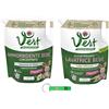 Beni Culinari CHANTECLAIR VERT Ammorbidente concentrato + detersivo - Pacchetto test Bebè - per vestiti bambini - 2 sacchetti da 1200 ml + portachiavi Beni Culinari