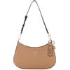 GUESS Noelle II Top Zip Shoulder Bag, Borsa a Tracolla Donna, Granato, Taglia Unica