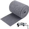 BENECREAT Moquette Marina Grigia Ultra Spessa Da 6mm, Tappeto per Cuccette per Rimorchio per Barche 500×23cm, Cuccette, Tavole, Barca, Imbottitura Sostitutiva per Esterni
