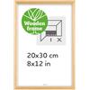 Pix FRAMES Cornice Foto - 20x30 cm - Portafoto da Parete in Legno - Elegante Cornici da Parete - Semplice Porta Foto da Muro - Leggera Quadretti da Parete - Moderno Portafoto - Naturale