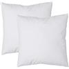 PERLARARA - Set 2 Pezzi Imbottitura per Cuscini 45x45 - Anima Cuscino per Divano, Imbottitura Morbida e Resistente Cuscini Arredo Quadrata