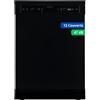 GEDTECH GLV1249 - Lavastoviglie, 12 pezzi, 49 dB, colore: Nero