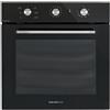 GLEM GAS S.P.A. Glem Forno elettrico Gfx62bk-s3 Nero Lucido