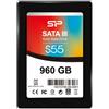 Silicon power SSD 960GB Silicon Power 2,5 SataIII S55 7mm nero for Gam [SP960GBSS3S55S25]