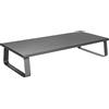Equip Supporto da tavolo Equip 650880 per Tv a schermo piatto/Porta 20kg 260x600x120mm Nero