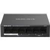MERCUSYS Switch Mercusys 6 porte 10/100 Mbps con PoE+ Nero