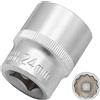 DAKCOS Chiavi a Bussola Multidenti da 1/2|Dimensione: 24 mm|CR-V