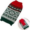 Cosiesnest Cappotto Cane Pettorina Cane Taglia Media Cappotto Cane Taglia Piccola Cappottino Cane Maglia in Lana Cappotto Cane Taglia Media Cappotto per Cani 5-8kg Felpe Cane (Rosso)