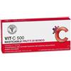 Unifarco Lfp Vit C 500 Masticabile Frutti Rossi 20 Compresse Masticabili Da 1,65 G